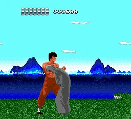 China Warrior gameplay screenshot on TurboGrafx-16