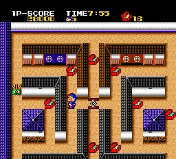 Cratermaze gameplay screenshot on TurboGrafx-16