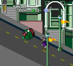 Darkwing Duck gameplay screenshot on TurboGrafx-16