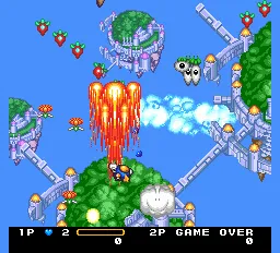 Detana!! TwinBee gameplay screenshot on TurboGrafx-16