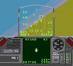 Falcon gameplay screenshot on TurboGrafx-16