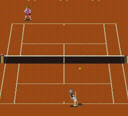 Final Match Tennis gameplay screenshot on TurboGrafx-16