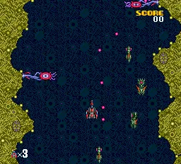 Formation Armed F gameplay screenshot on TurboGrafx-16