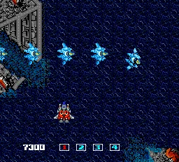 Image Fight gameplay screenshot on TurboGrafx-16