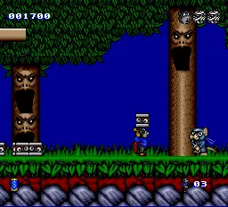 Impossamole gameplay screenshot on TurboGrafx-16