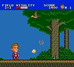 J.J. & Jeff gameplay screenshot on TurboGrafx-16