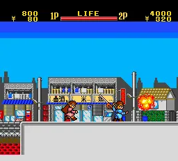 Kaizō Chōjin Shubibinman gameplay screenshot on TurboGrafx-16