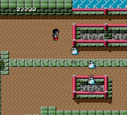 Kiki Kaikai gameplay screenshot on TurboGrafx-16