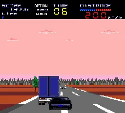 Knight Rider Special gameplay screenshot on TurboGrafx-16