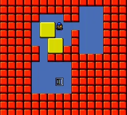 Kwirk gameplay screenshot on TurboGrafx-16
