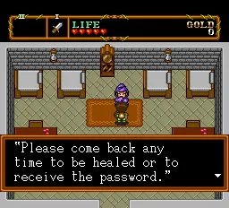 Neutopia II gameplay screenshot on TurboGrafx-16