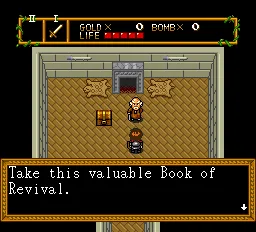 Neutopia gameplay screenshot on TurboGrafx-16
