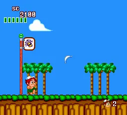 New Adventure Island gameplay screenshot on TurboGrafx-16