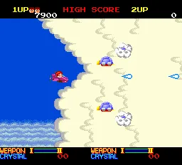 Ordyne gameplay screenshot on TurboGrafx-16