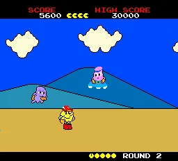 Pac-Land gameplay screenshot on TurboGrafx-16