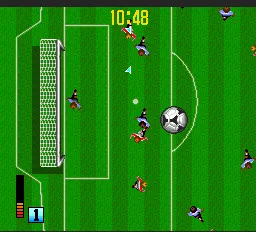 Power Eleven gameplay screenshot on TurboGrafx-16