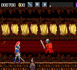 Samurai-Ghost gameplay screenshot on TurboGrafx-16