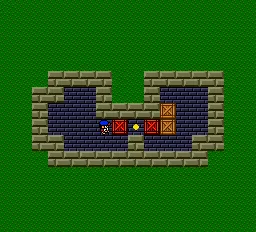 Soukoban World gameplay screenshot on TurboGrafx-16