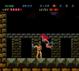 The Legendary Axe II gameplay screenshot on TurboGrafx-16
