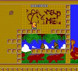 The NewZealand Story gameplay screenshot on TurboGrafx-16
