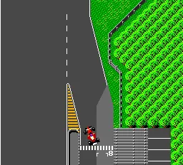 World Circuit gameplay screenshot on TurboGrafx-16