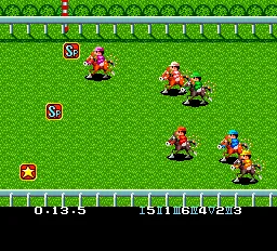 World Jockey gameplay screenshot on TurboGrafx-16