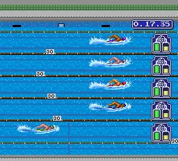 World Sports Competition gameplay screenshot on TurboGrafx-16