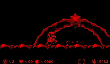 Virtual Boy Wario Land gameplay screenshot on Virtual Boy